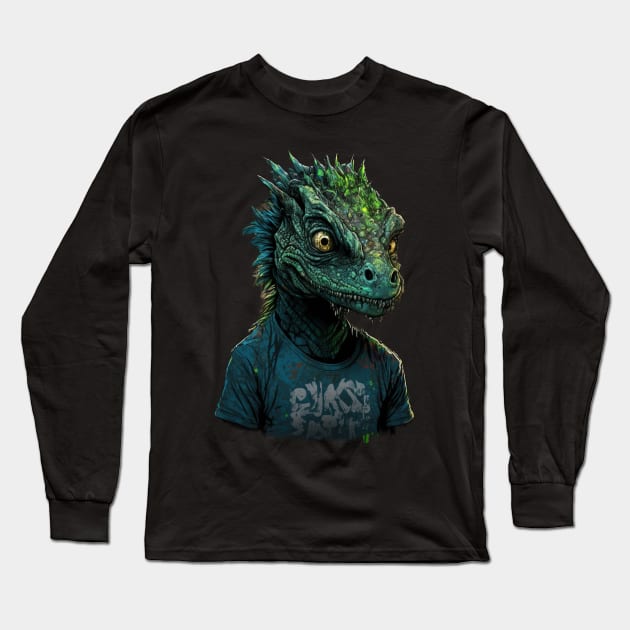 DRAGON'S LIFE Long Sleeve T-Shirt by Starry Street